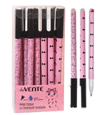 Ручка пиши-стирай гелевая 0,5 мм, синяя "BlackPink" (deVENTE)