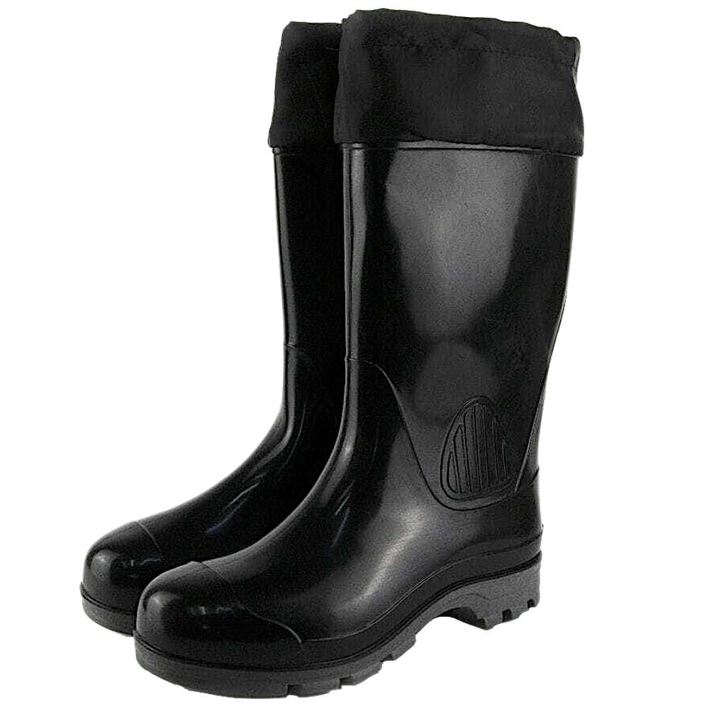 Сапоги мужские 042нм Утепленные Чёрные -