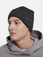 Шапка мужская/вязаная/подарок мужу/сыну/alga/алга