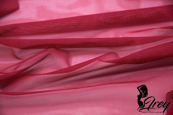 Сетка эластичная Lauma, арт. 556, вишнево-красный