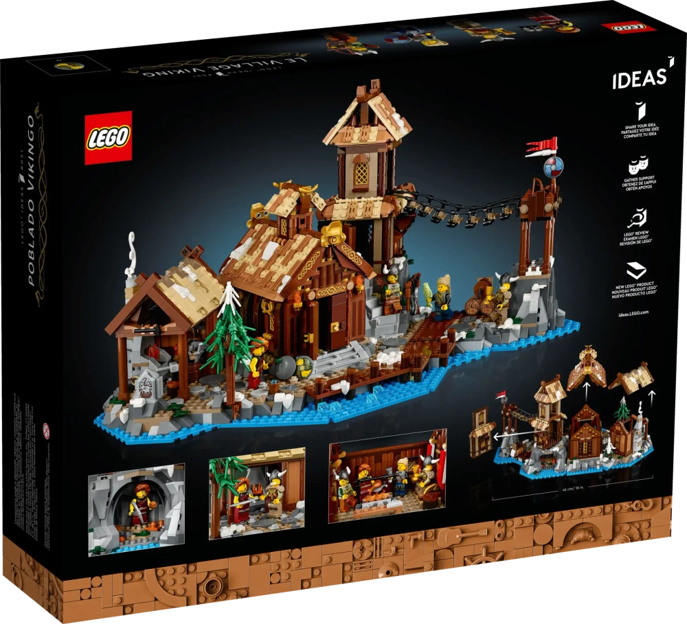 Конструктор LEGO Ideas 21343 Деревня викингов