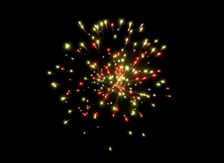 Римские свечи Звездопад 8 залпов 1" ОТС 4032