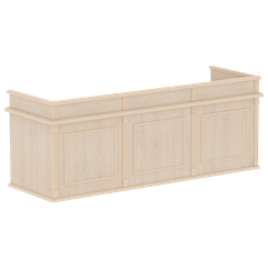 Стол для судей RJST 2480 2400х800х910 RATUM