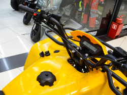 Квадроцикл IRBIS ATV125 желтый (ПСМ)