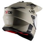 Шлем AXOR X-CROSS DUAL VISOR NR, с визором, цвет никель (S)