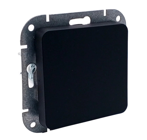 Выключатель 1-кл проходной Bylectrica АСТРУМ 10А карбон С610-3561