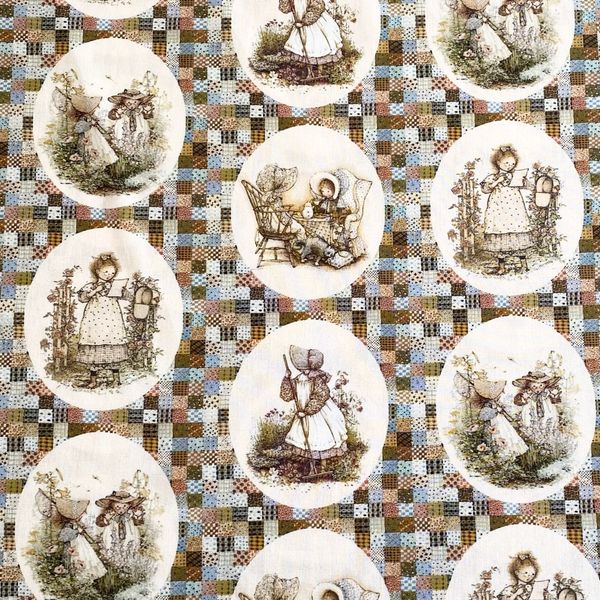 МИЛЫЕ ДЕВОЧКИ, 100% хлопок Handmade Fabrics 1