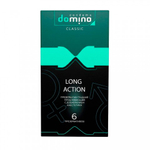 Презервативы DOMINO CLASSIC Long action, с эффектом продления, 6 шт