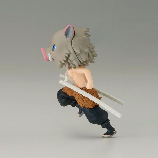 Фигурка Q Posket Demon Slayer Kimetsu No Yaiba, Inosuke Hashibira, 7 см / Фигурка по мотивам аниме "Клинок, рассекающий демонов", Иноске Хашибира, 7 см