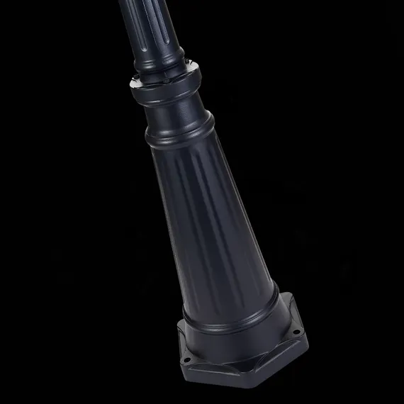 SL081.405.02 Светильник уличный наземный ST-Luce Черный/Черный, Прозрачный E27 2*40W SIVINO