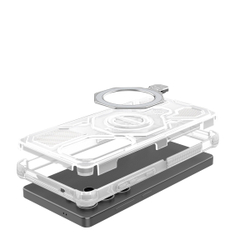 Прозрачный силиконовый чехол Expressive Clear Case для Samsung Galaxy S25 Ultra