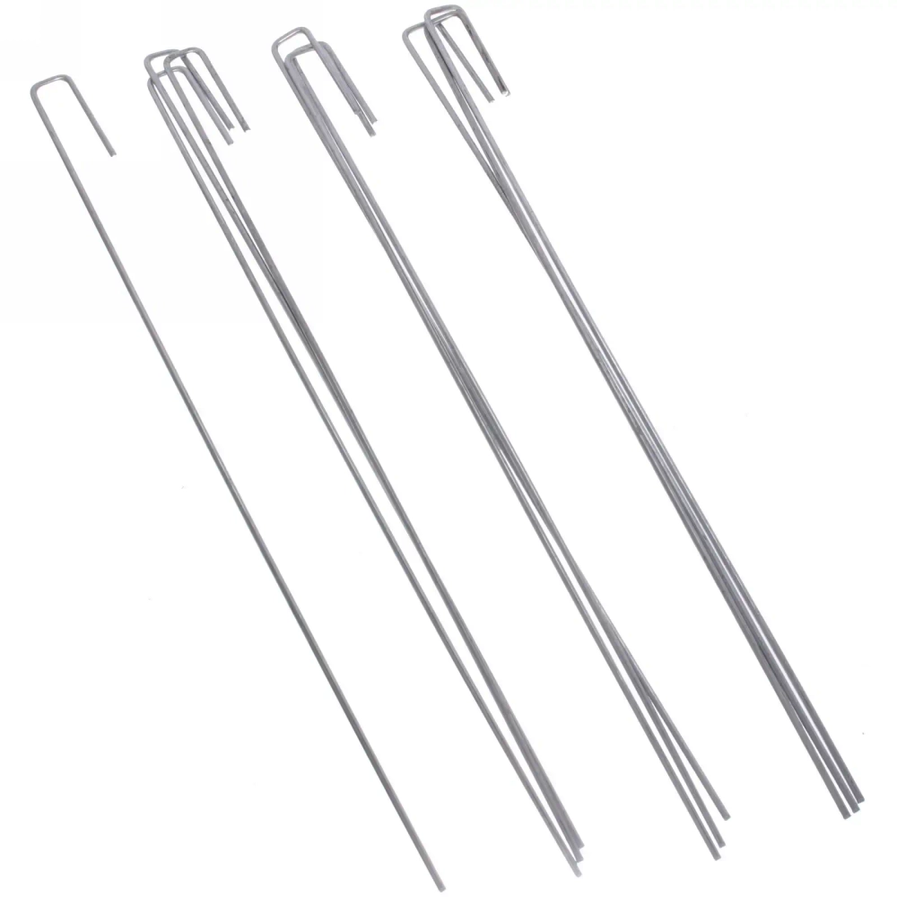 Скоба Г-образная для крепления укрывного материала и пленки h-40см (1ком=10шт)