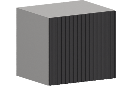 Кухня Модуль ШВГ 400 Графит / Лайт Грей