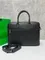 Кожаный портфель Bottega Veneta Intrecciato 37 с плечевым ремнем