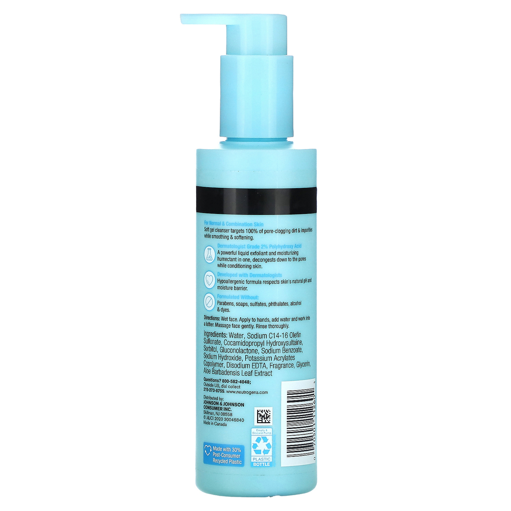 Neutrogena, Skin Balancing, очищающий гель, 186 мл (6,3 жидк. унции)