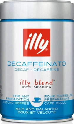 Кофе молотый illy Decaf, без кофеина, 250 г
