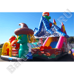 Детский надувной батут "Ведьмочка"