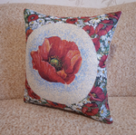 Декоративный гобеленовый чехол для интерьерной подушки Раздолье 38*38