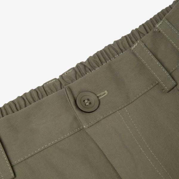 Брюки Wide Pants Heavy оливковые - фото 5