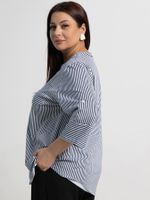 Блуза Азалия (белая/полоска) Б15363-20М LT Collection