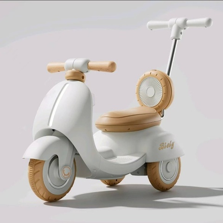 Игрушка детская электроскутер BubaGo Bicly арт. BG 165-3 цвет Серый