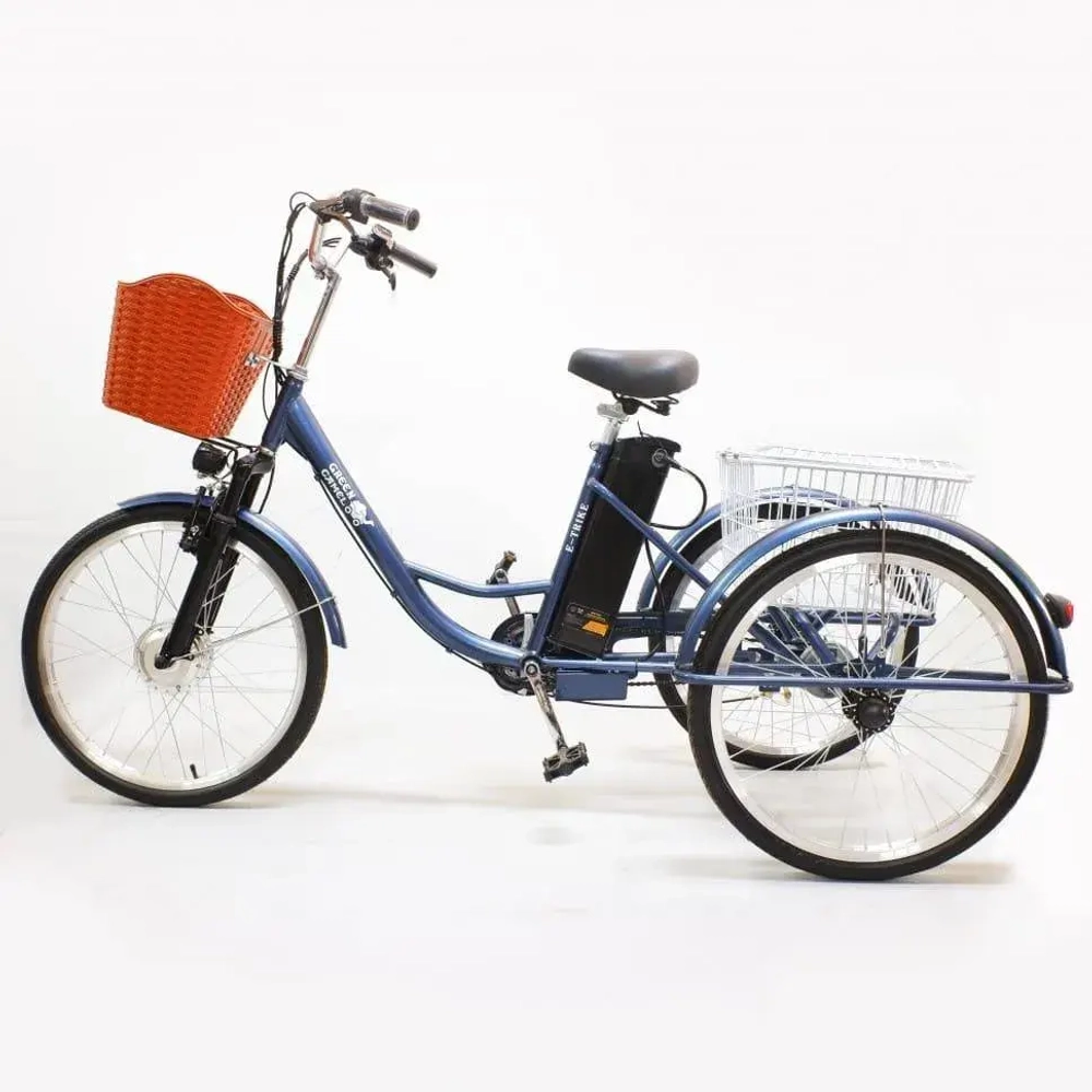 Электровелосипед Green Camel Трайк-24