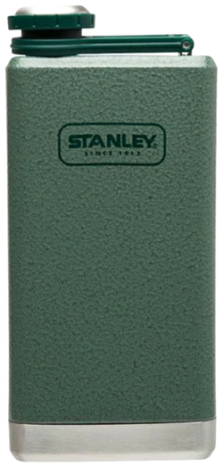 Набор подарочный Stanley Adventure (фляга 0,23 л + стопки 4 шт по 59 мл. + футляр), зеленый