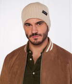 Шапка CLASSIC RIB BEANIE Calvin Klein - бежевый(K50K510982)