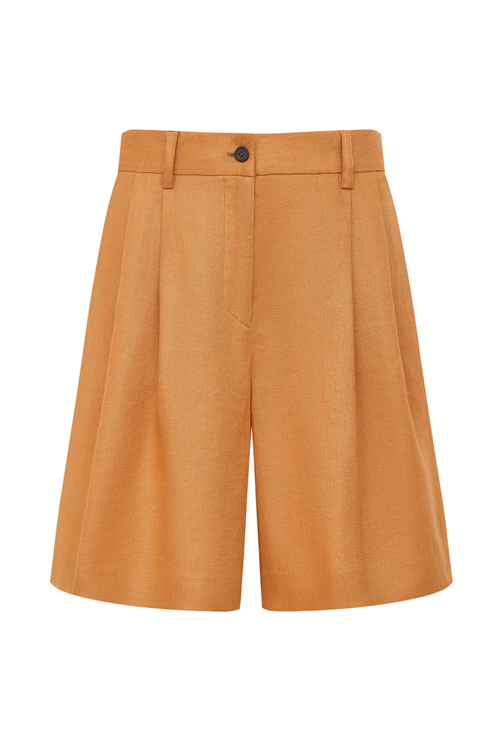 Льняные шорты