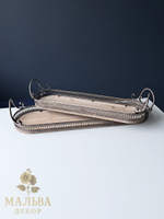 Набор из 2-х декоративных подносов "Гранд" CAMPO Home & Garden