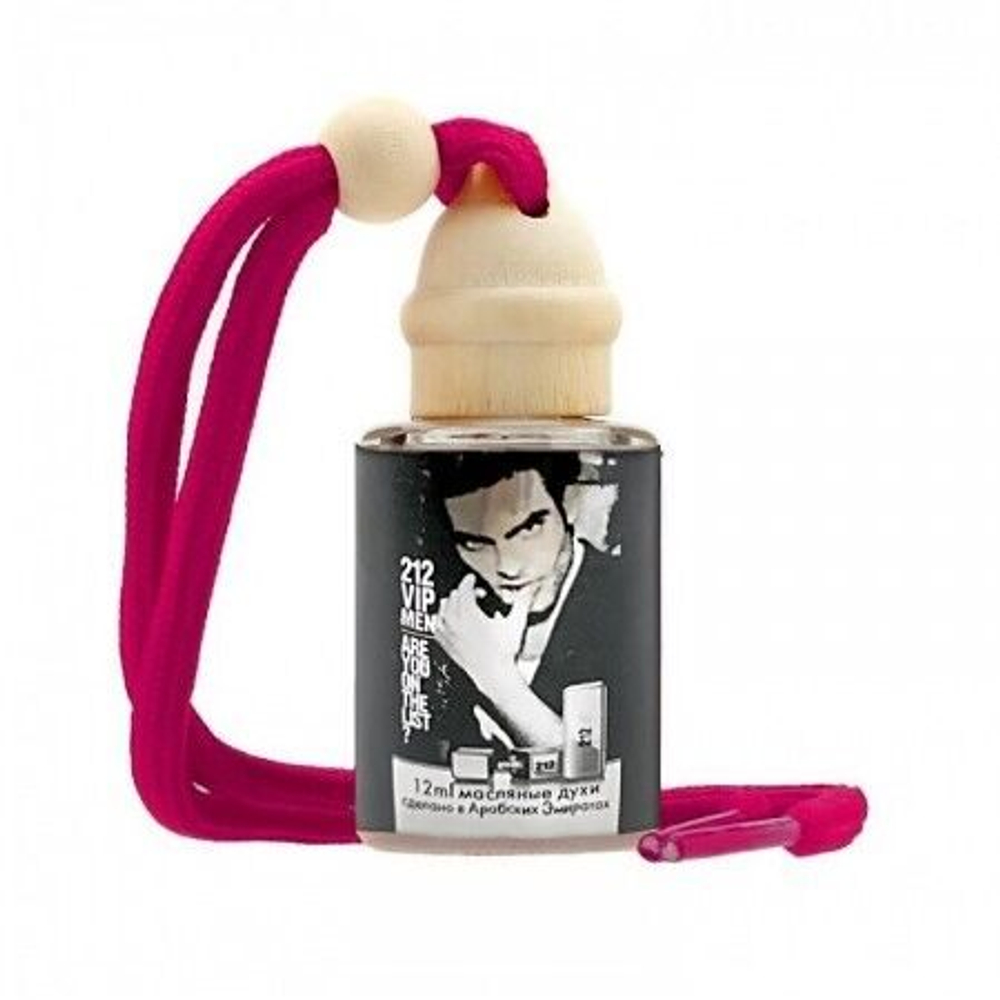 Автопарфюм Carolina Herrera "212 VIP Men", 12ml