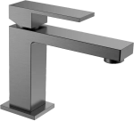 Cмеситель для умывальника Qubic Matt Gun Metal