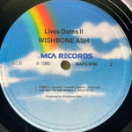Wishbone Ash ‎– Live Dates Volume Two (Скандинавия 1980г.)