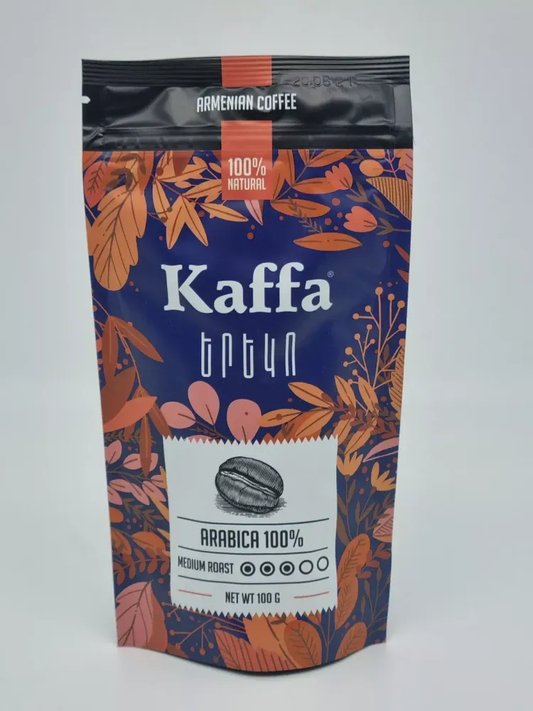 Кофе Kaffa Yereko вечер, синий 100гр