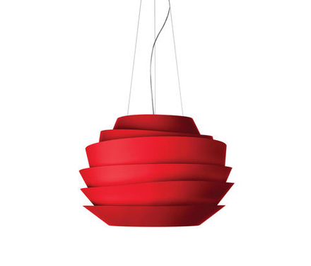 Подвесной дизайнерский светильник  Le Soleil by Foscarini (красный)