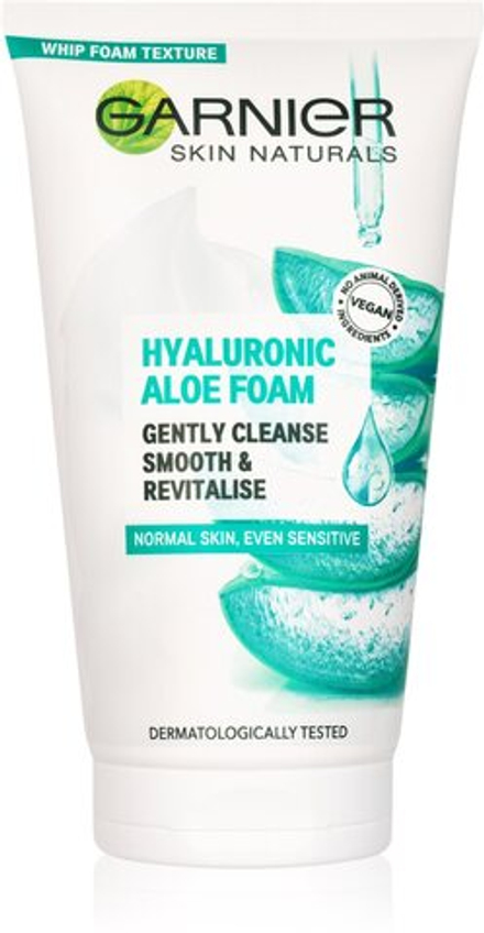 Garnier Skin Naturals Hyaluronic Aloe Foam - очищающая пена /   150  ml  / GTIN 3600542398671