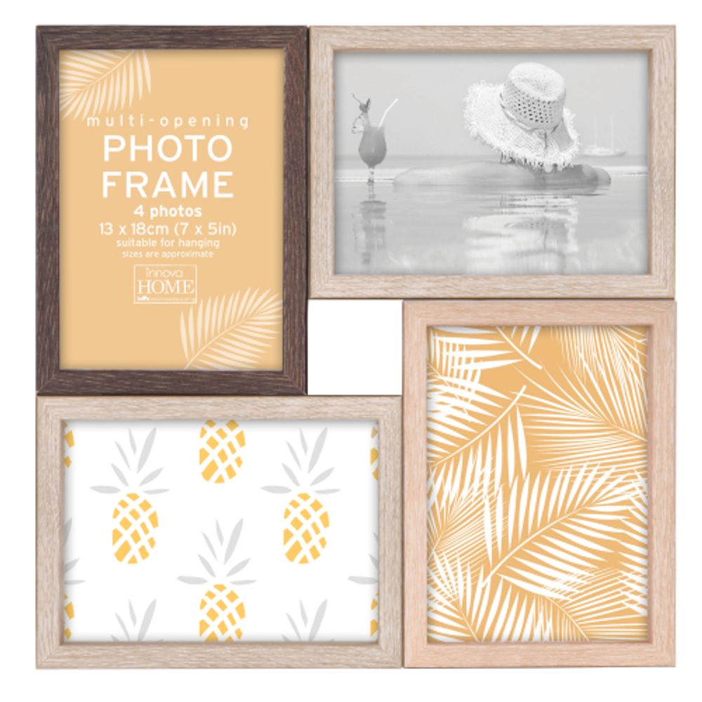 Innova PI09783 фоторамка 4 фото, 4x 13*18cm Modena Trio , дерево | Innova