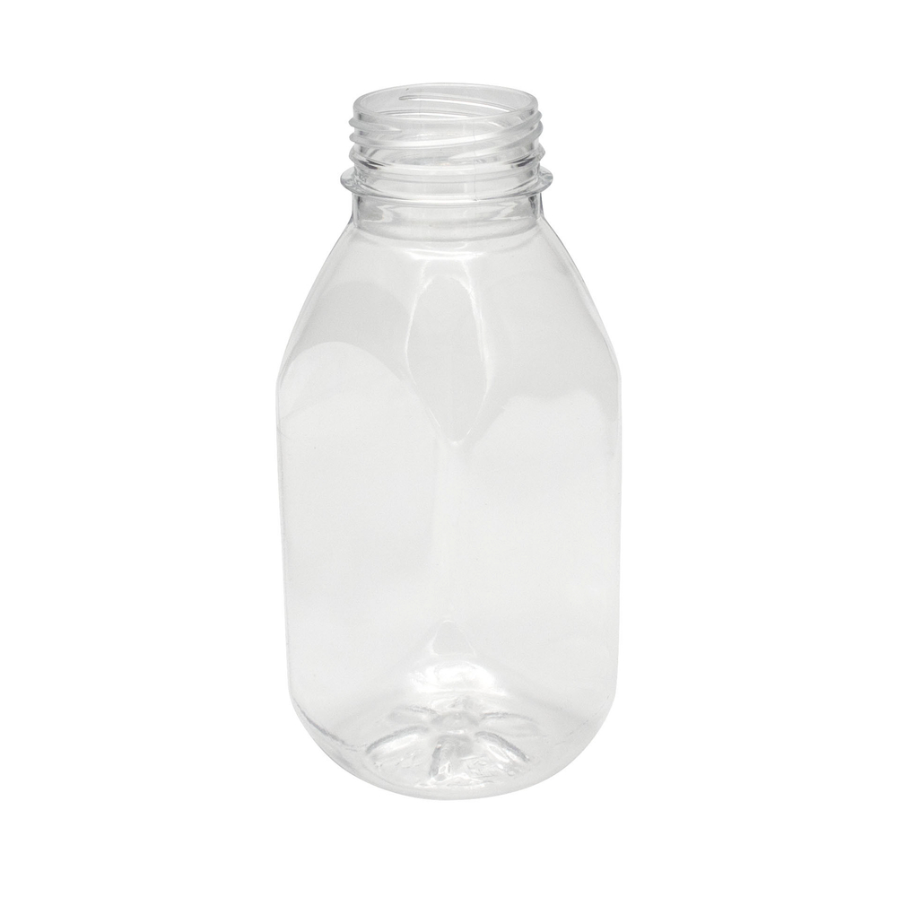 Бутылка ПЭТ 38 мм 0,3л квадрат 100 шт