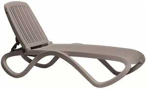 Шезлонг-лежак пластиковый Tropico