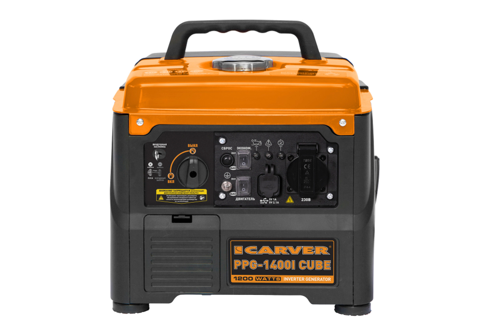 Генератор бензиновый инверторный Carver PPG-1400I CUBE