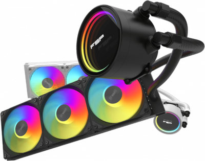 СЖО FSP AE36-B FSP, 360mm, support LGA1700/1851, AM5, RGB, Black