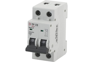 Автоматический 2-полюсный выключатель ЭРА Pro С10 ВА47-29 NO-900-26 Б0031758