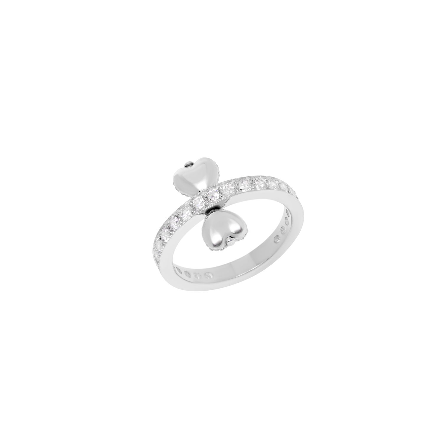 Кольцо Silver Stay With Me Ring - Crystal