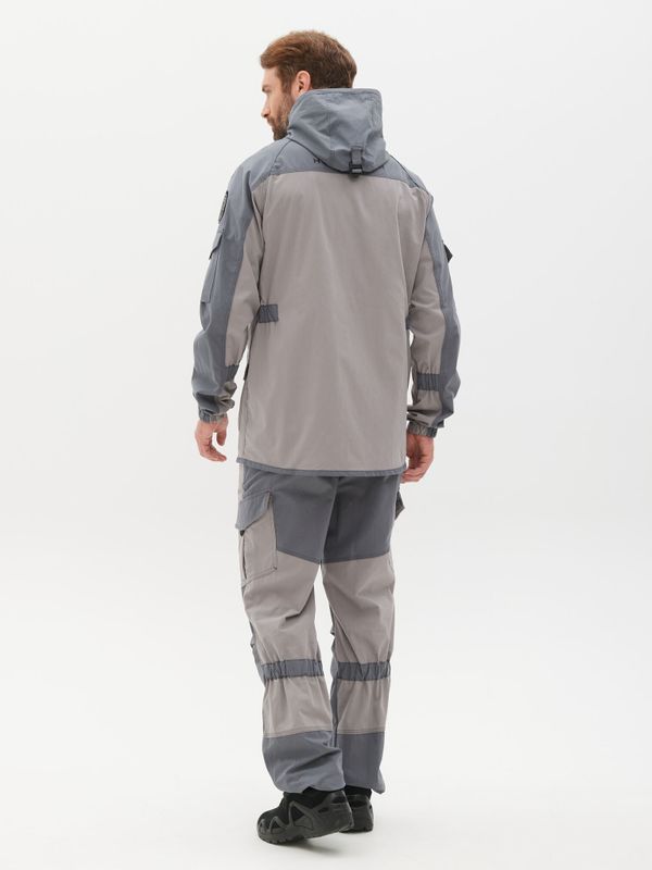 Костюм летний Горка-Люкс ткань Ravena Peach Wash цвет Серый