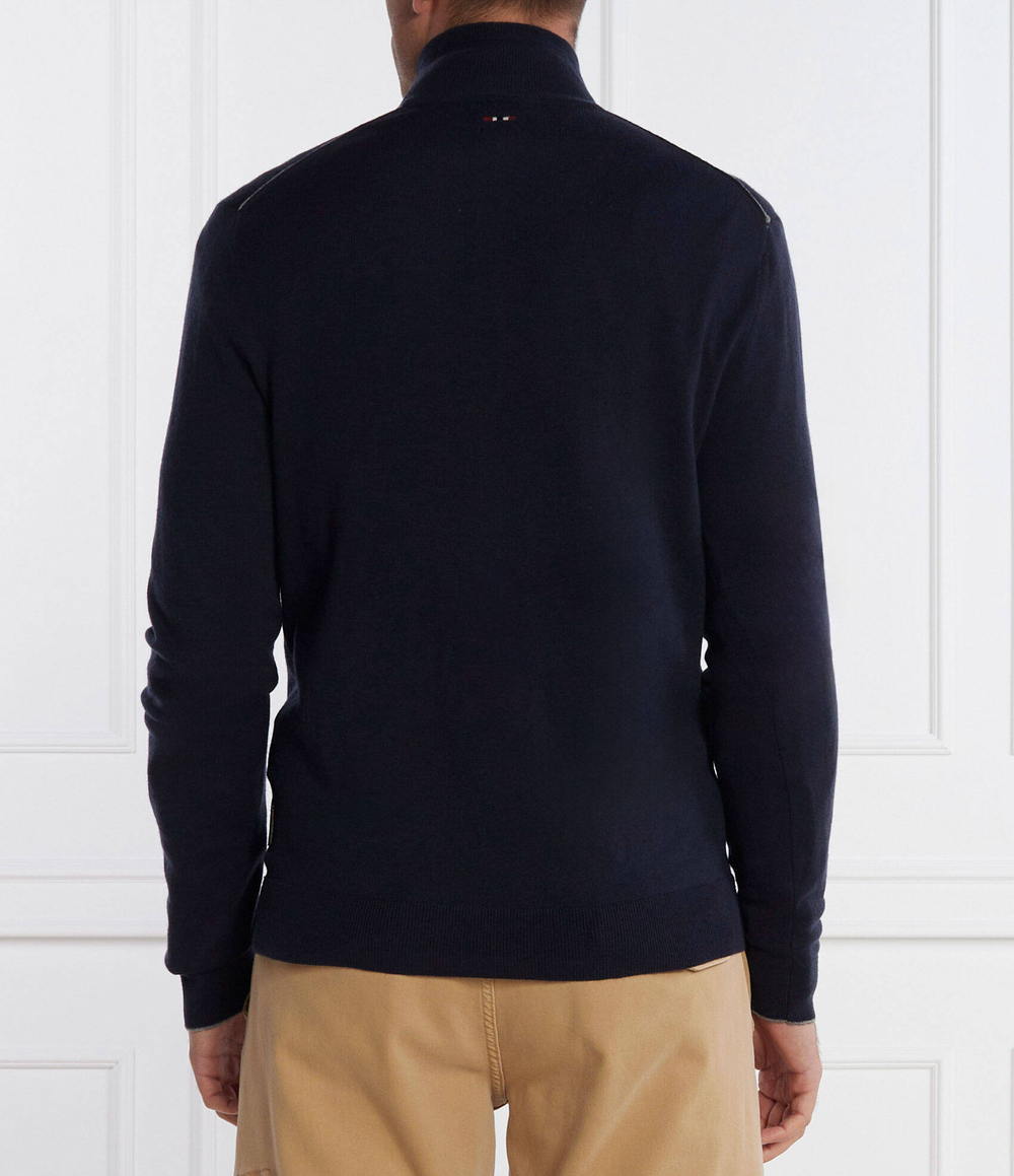 Хлопковый свитер damavand Napapijri - темно-синий(NP0A4GJS)