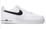 Nike Air Force 1'07 cowhide lightweight wear-resistant non-slip low-top sneakers for men and women the same white