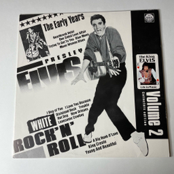 Винтажная виниловая пластинка LP Elvis Presley Элвис Пресли Белый Рок Н Ролл (Пластинка 2) The Early Years White Rock N Roll Volume 2 (Россия 1992)