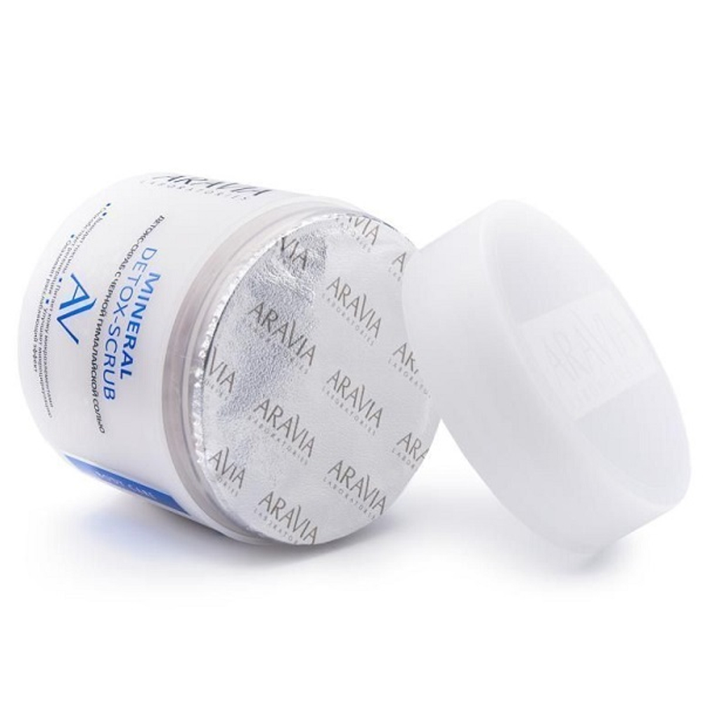 Детокс-скраб с черной гималайской солью Aravia Laboratories Mineral Detox-Scrub 300мл