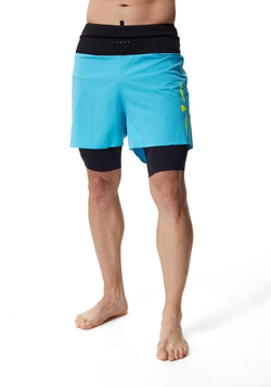 ШОРТЫ МУЖСКИЕ SFA5 ELEVATE 2IN1 | SKYBLUE