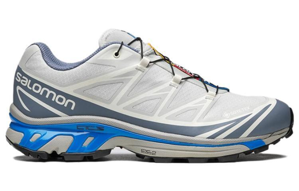 SALOMON Salomon X-6 comfortable, simple, shock-absorbing, wear-resistant, lightweight, low-cut outdoor functional shoes for men and women with the same alloy color